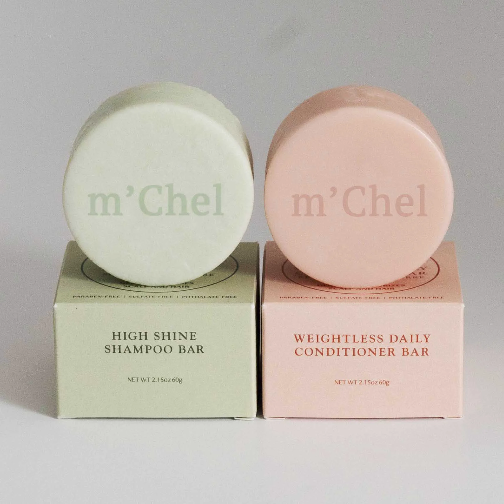 Long-Lasting High Shine Shampoo Weightless Daily Conditioner Bars Bundle Premium
