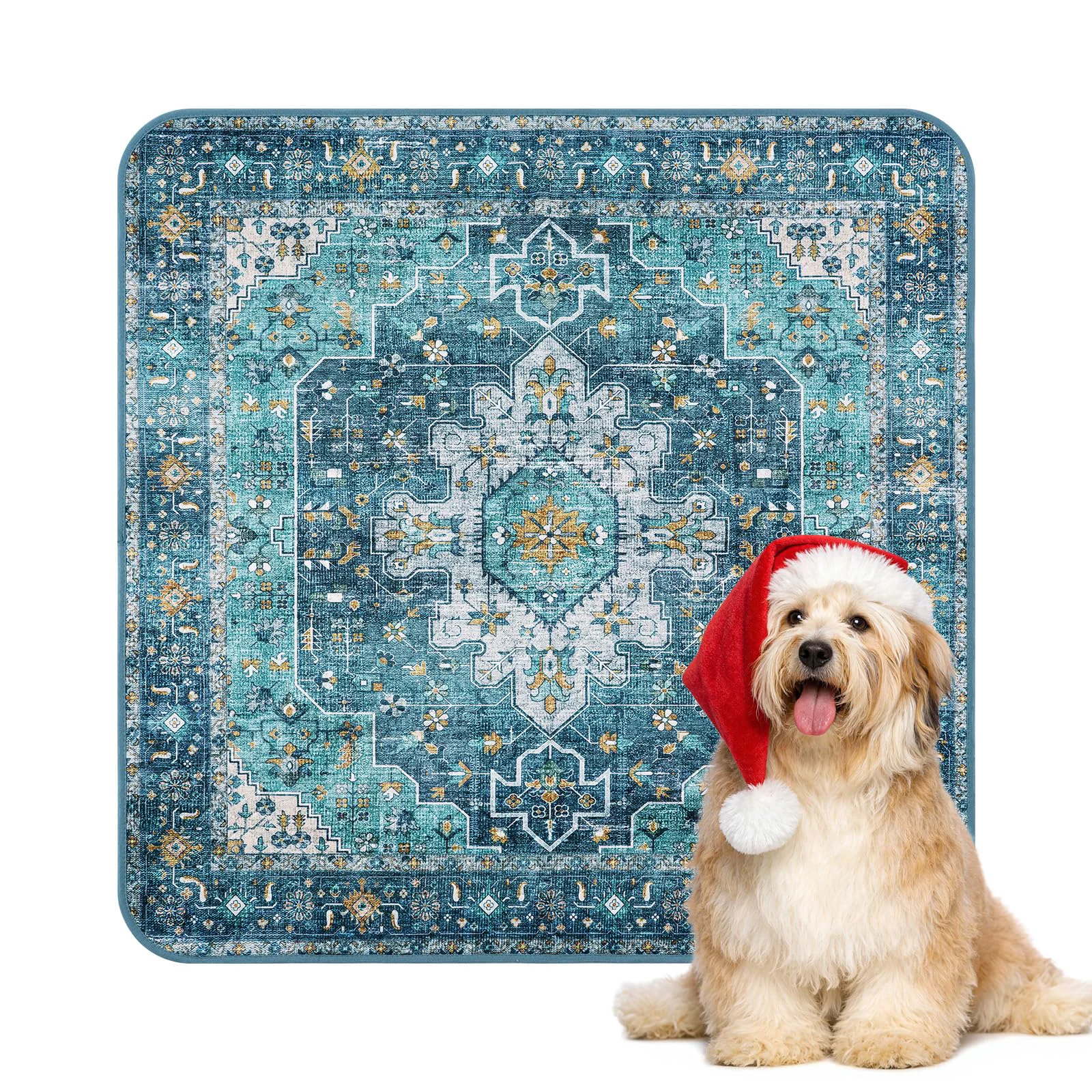 Innovative Lahome Extra-Large Washable Dog Pee Pads 72x72 – Leakproof Super Absorbent Reusable Contemporary