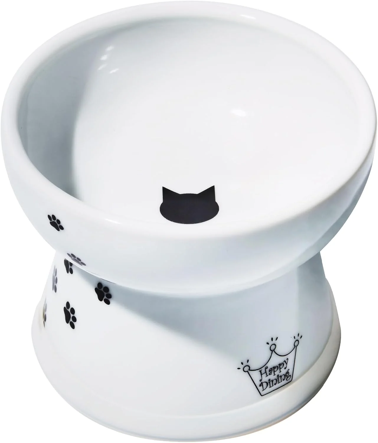 Consistent Necoichi Raised Stress Cat Food Bowl d Backflow Prevention Dishwasher and Microwave Safe No.1 Seller in Japan Cat Regular Unique