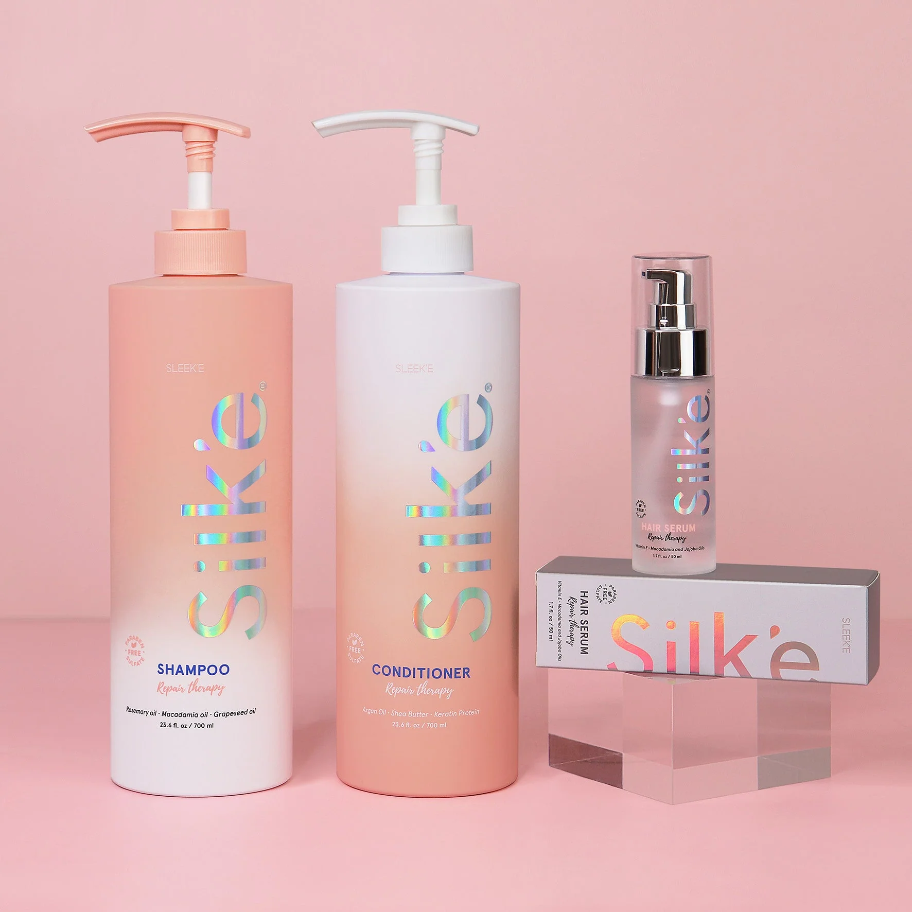 Versatile Pure Bliss Hair Trio Casual