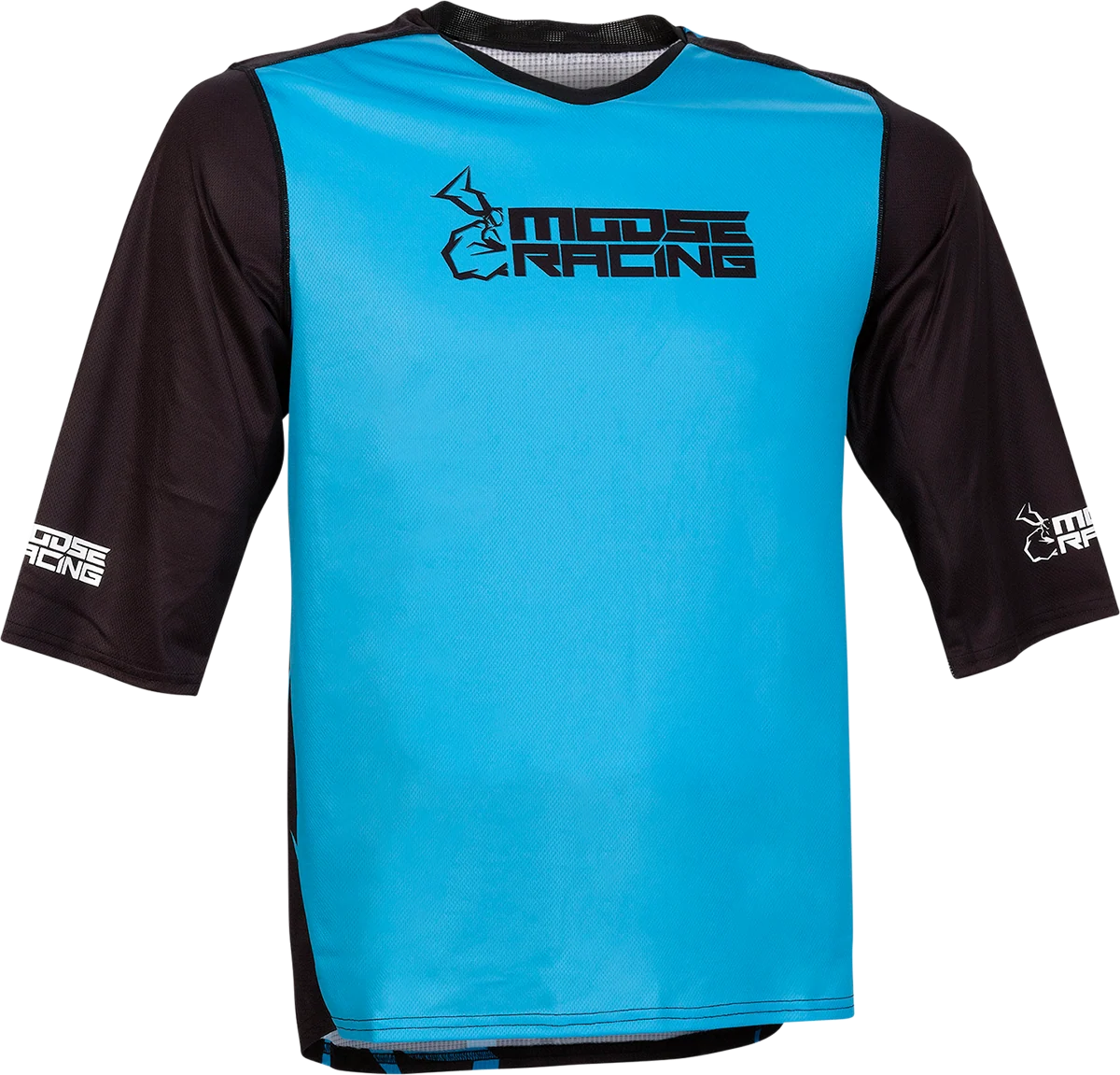 Long-Lasting MOOSE RACING MTB Jersey - 3 4 Sleeve - Blue - 3XL 5020-0255 Outstanding