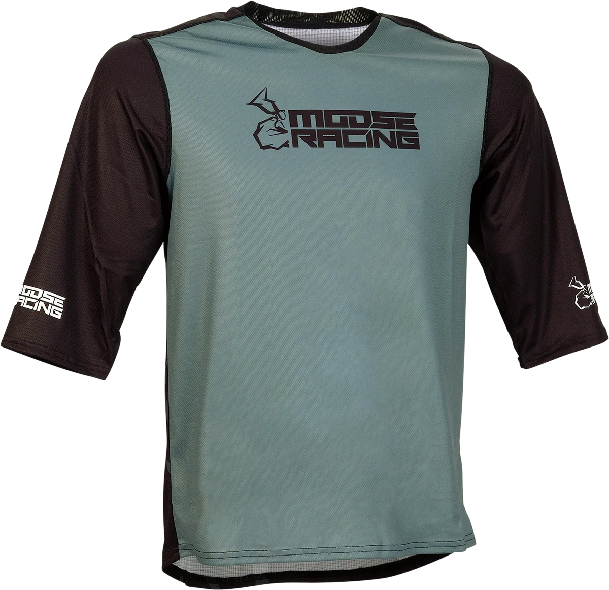 Effective MOOSE RACING MTB Jersey - 3 4 Sleeve - Black - Medium 5020-0239 Solid