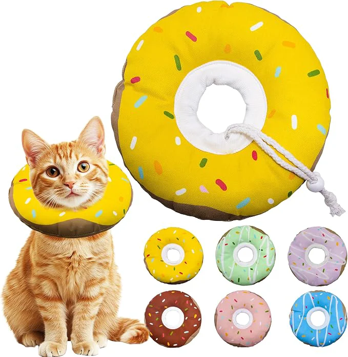 Easy-to-Use Cat Cone Collar Soft Adjustable Cat Recovery Collar Kitten Cones to Stop Expertly Made