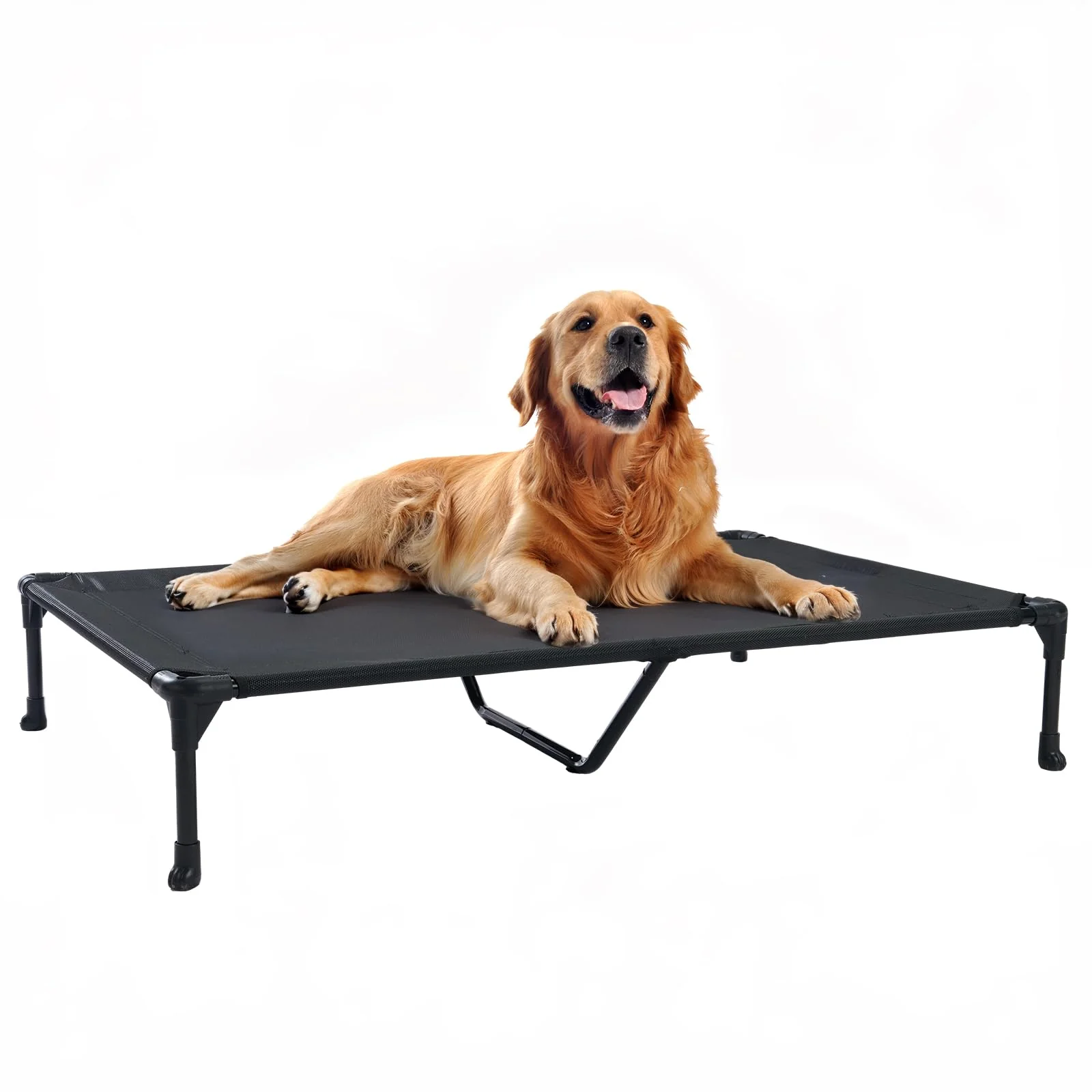 Smooth Veehoo Cooling d Dog Bed – X-Large Raised Pet Cot for Indoor Outdoor Use Enhanced
