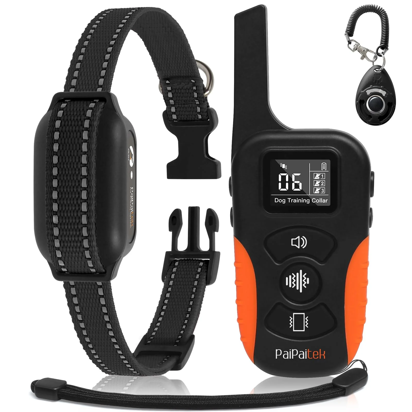 Artisan PaiPaitek No Shock Dog Training Collar with Remote – 3300ft Range Waterproof Rechargeable Breathable