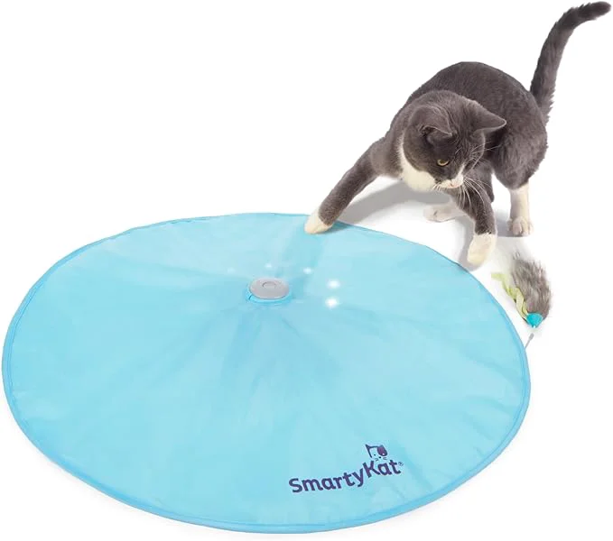 Premium Material SmartyKat Electronic Motion Moving Toys for Cats Kittens Battery Powered Mimics Motion of Prey Fun Interactive Play - Multiple StylesAbout This Contemporary