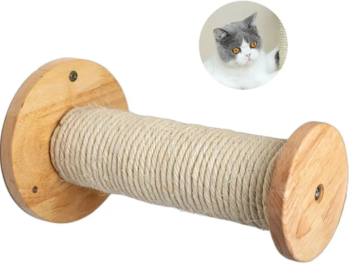 Convenient La La Pet® Wood Cat Scratching Post Cat Shelf Board Floating Cat Perch Cat Climber Cat Scratcher Wall Cat Furniture Cat Climber Bed Tower Tree SingleAbout ThisOverview Versatile