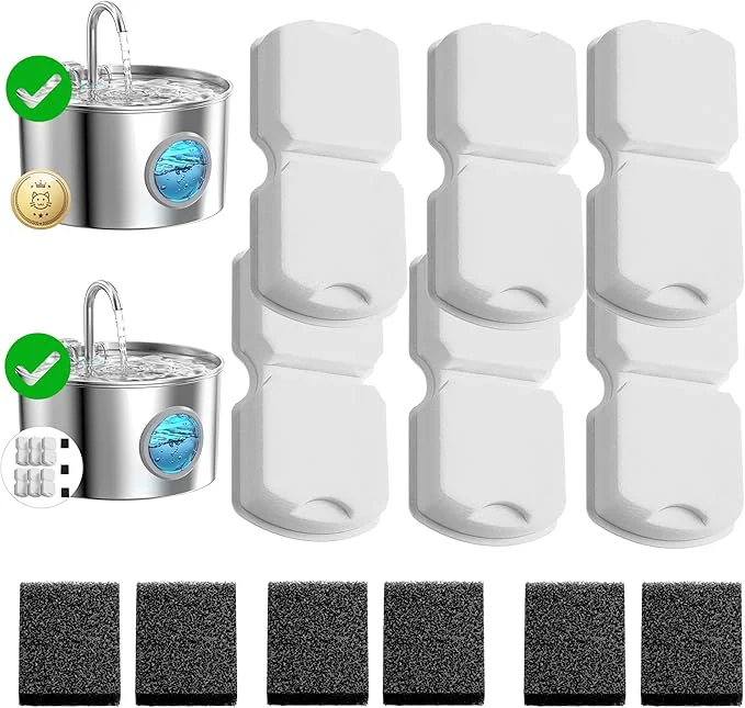 Reliable GIOTOHUN Cat Fountain Filters 12 Cat Fountain Filter 6 Carbon 6 Foam Filters Suitable for GIOTOHUN S11About ThisOverview Secure