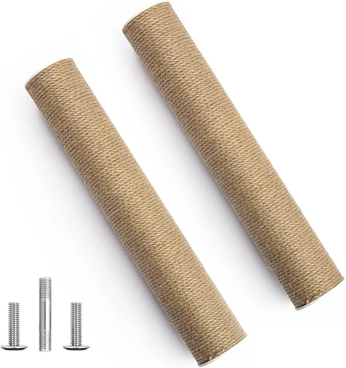 Convenient SVD.PET Cat Scratching Post 17 x 2.95 Jute Rope Cat Tree Tower Post Refill Scratcher Posts with M8 Screws for DIY Cat Scratcher 2PCS About ThisOverview Superior
