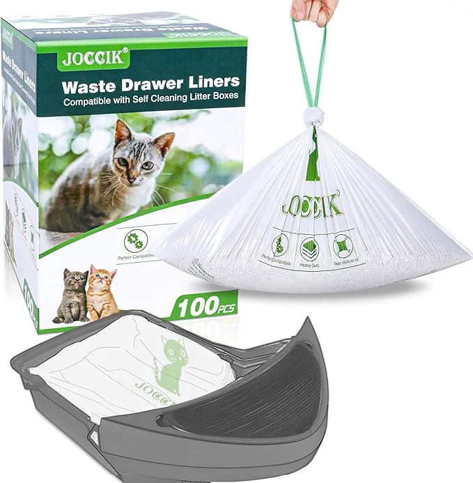 Healthy Cat Litter Box Liner Compatible with Litter Box Robot 4 3 Waste Bags 100 Pack Waste Drawer Liners Heavy Duty WhiteAbout ThisOverview Artisan