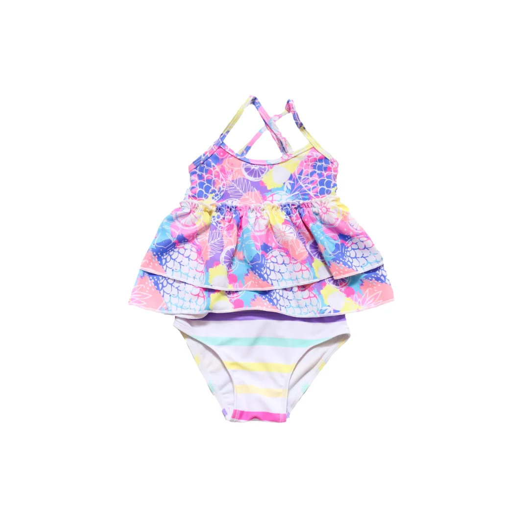 Expertly Made Coral Cottage Two Piece Swimsuit Effective