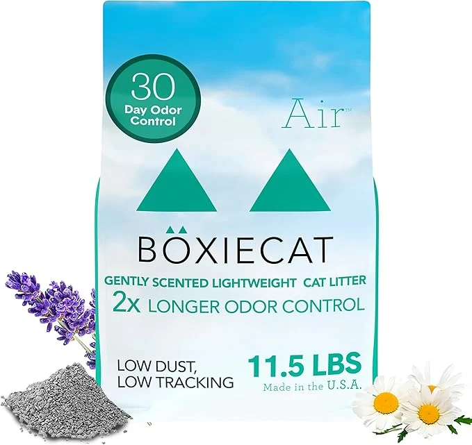Relaxed Boxie Gently Scented Cat Litter Lightweight 30-Day Odor Control Clumping 11.5lbAbout ThisOverview Contemporary