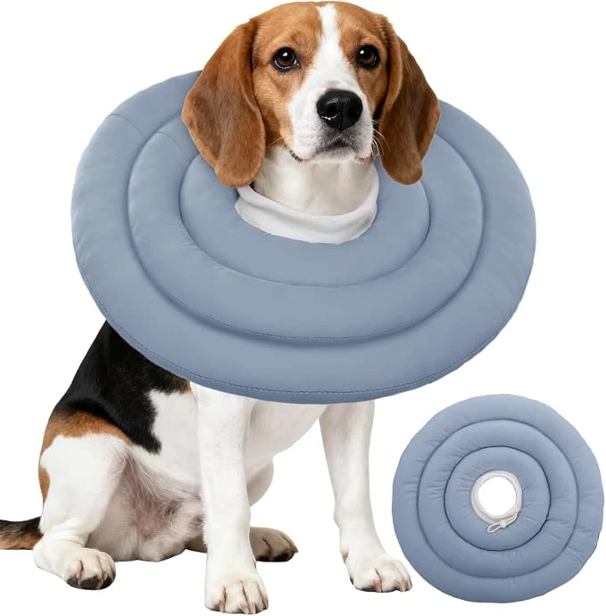 Minimalist IDOMIK Dog Recovery Collar Waterproof Soft Dog Cone After Surgery Comfy Optimized