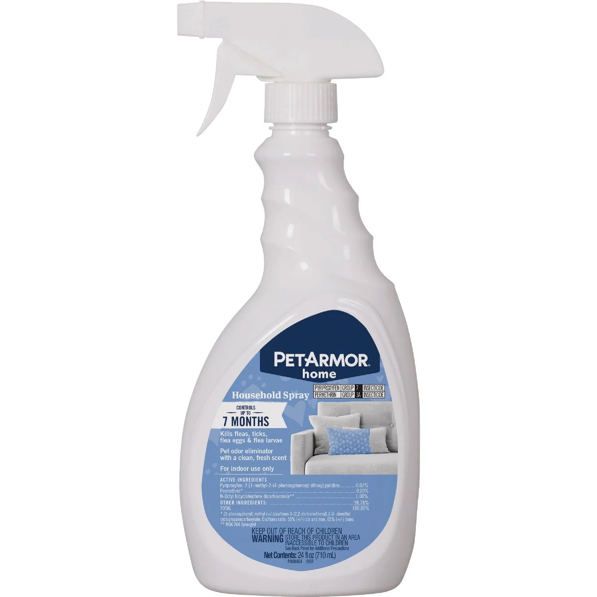 World-Class PetArmor Home 24 Oz. Household Flea Tick Spray Recyclable