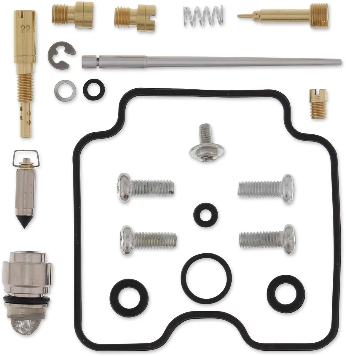Healthy MOOSE RACING Carburetor Repair Kit - Kawasaki Suzuki 26-1107 Green