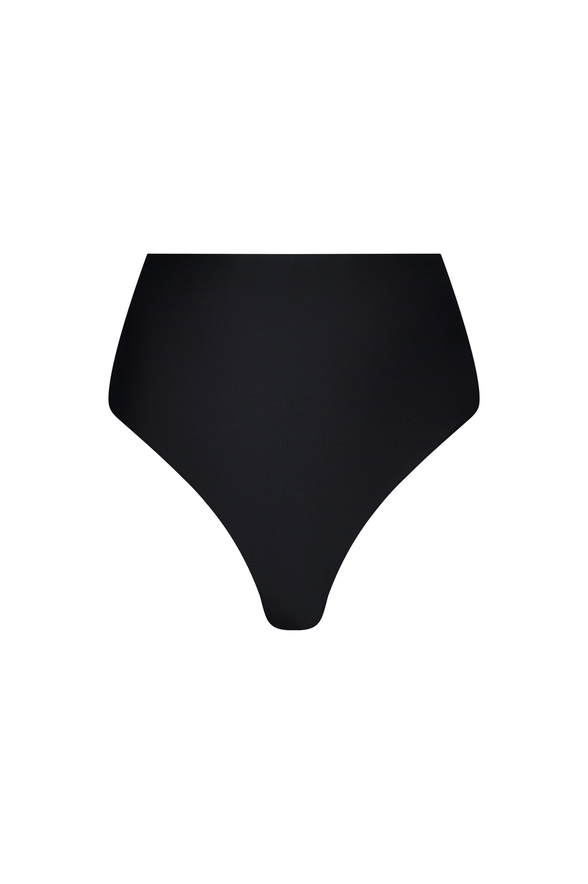 Smooth Palermo High Waist Bikini Bottom – Black Authentic