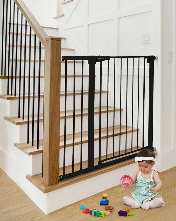 Durable COMOMY 36 Extra Tall Baby Gate Soft