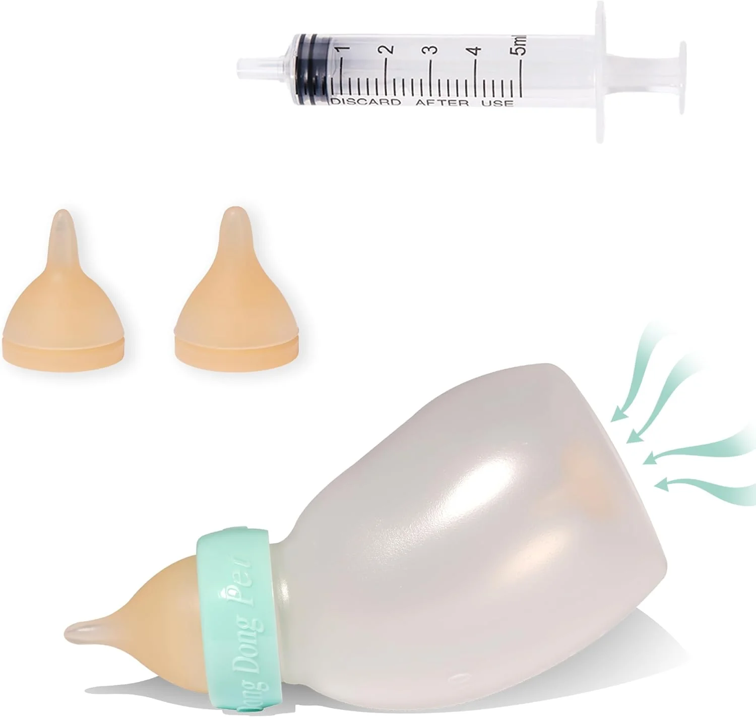 Luxury Kittens Feeder Bottle Silicone Feeding Nipple and Syringes for All Breed Kittens and Small Animals Dongdong pet Effective