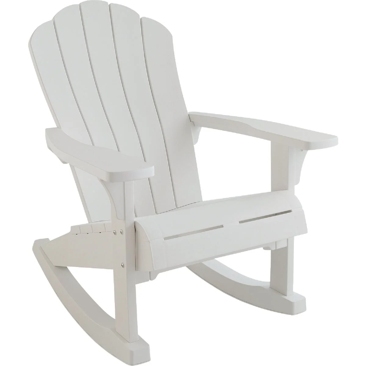Advanced Adams Keter Everest White Resin Rocker Fast