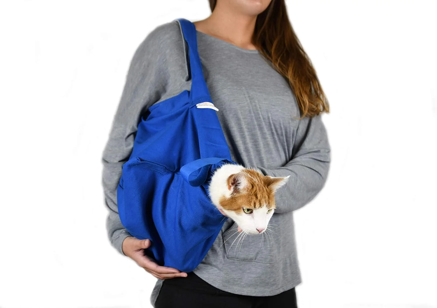 Fine Crafted Cozy Comfort Carrier - Small Cobalt Blue Cat Carrier Soft for Grooming Vet Visits Medication Administration Dental Care Nail Trimming and Car Travel Carefully Designed