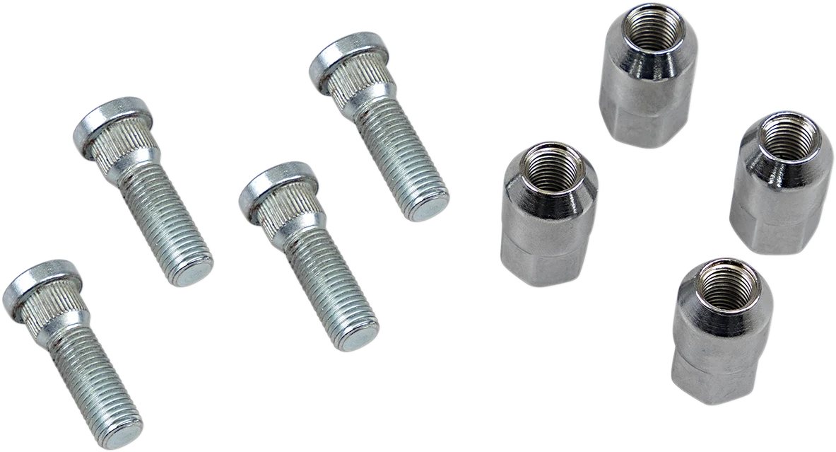 Easy-to-Use MOOSE RACING Wheel Stud Nut Kit - Front Rear 85-1109 Lightweight