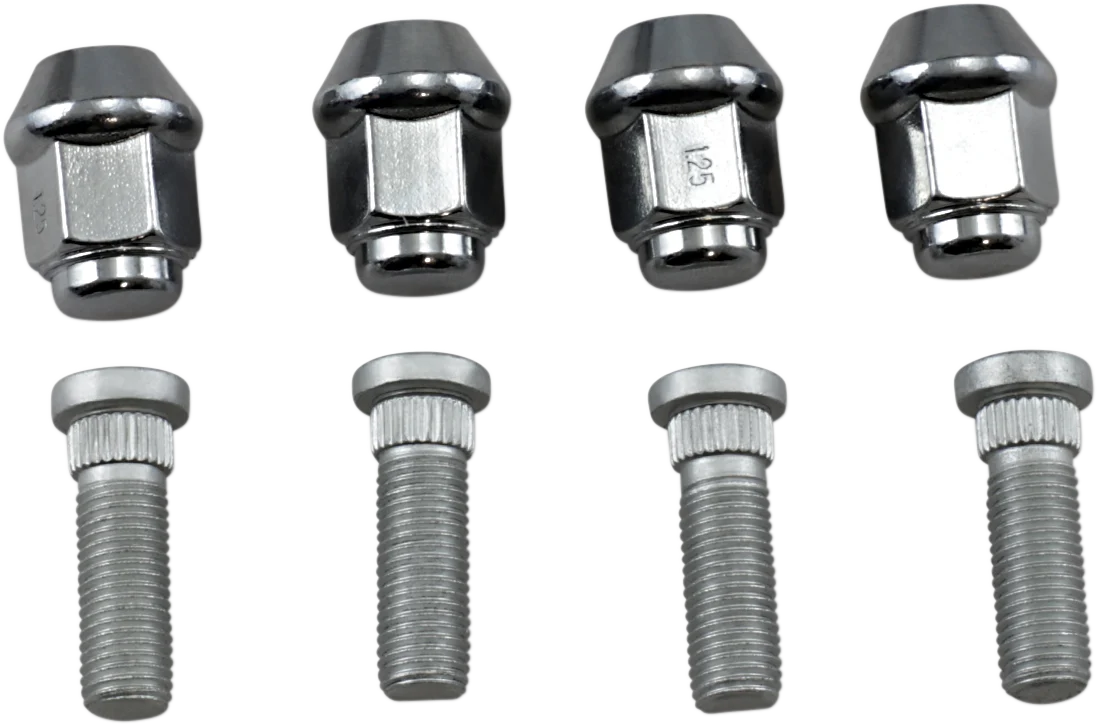 Verified MOOSE RACING Wheel Stud Nut Kit - Front Rear Rear Left 85-1074 Modern