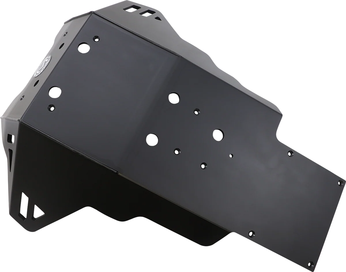 Solid MOOSE RACING LG Skid Plate - Black PX1600 Professional