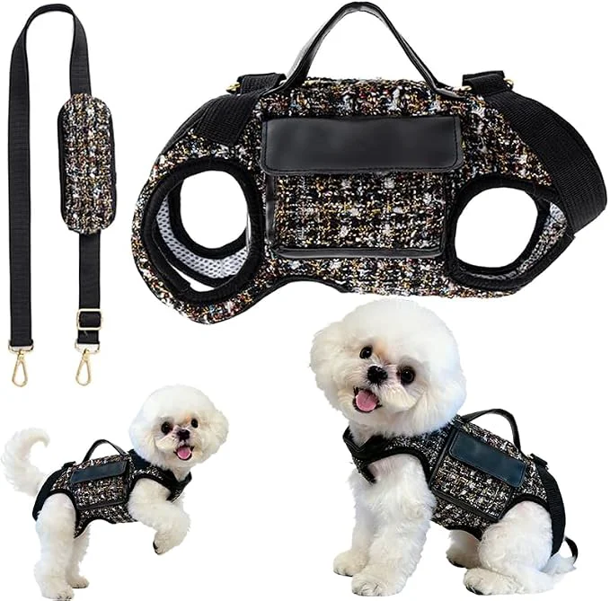 Original Design Dog Lift Harness Backpack for Small Dogs Cats Adjustable Straps Dog Sling Quality