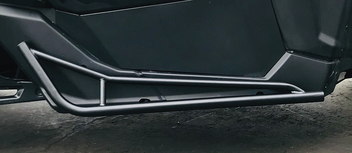 Artisan MOOSE RACING Nerf Bars - Black - CAN-AM 2-Seater 0530-1448 Functional