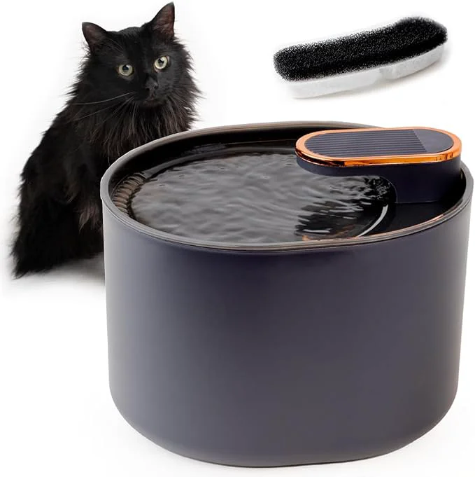 Certified Tebon Cat Water Fountain – Automatic Pet Water Dispenser Drinking Bowl – Luxury
