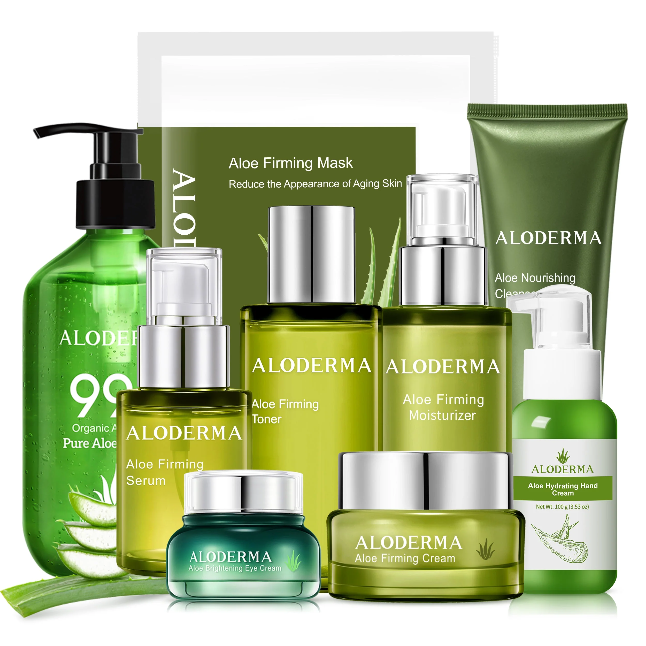Contemporary Aloe Firming Rejuvenating Set Solid