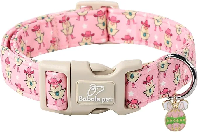 Verified Easter Dog Collar for Medium Dogs Superior