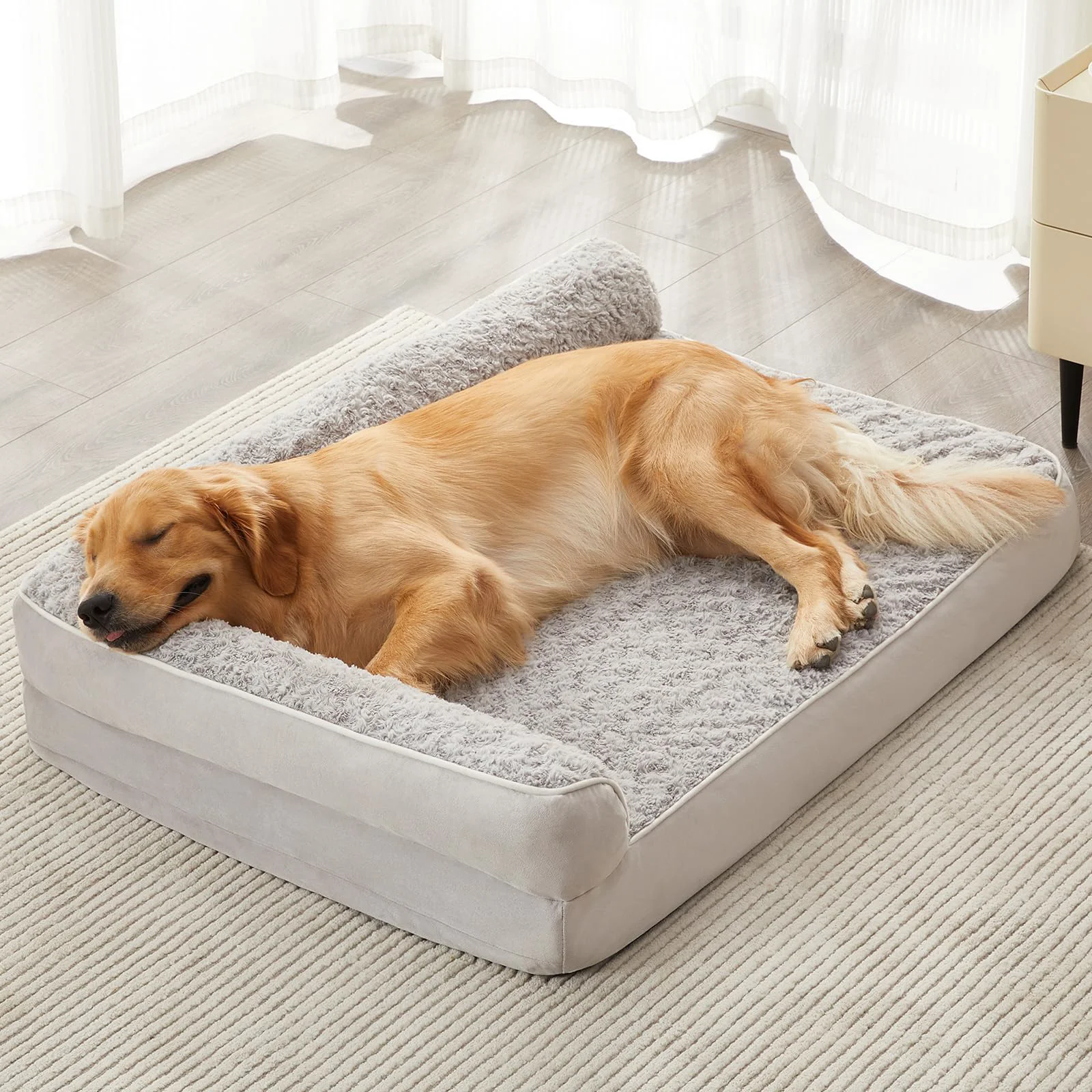 Specialty BFPETHOME Orthopedic Large Dog Bed – Waterproof Removable Cover Non-Slip Bottom Next-Generation