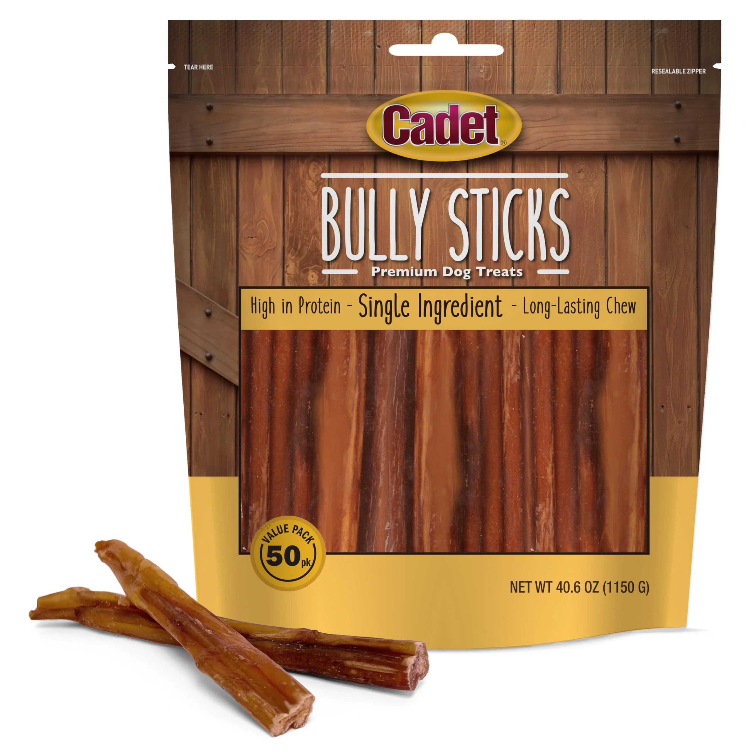 Effective Cadet Bully Sticks for Small Dogs 50 Count VisaMastercardMaestroApple PayDiscoverShop Pay Organic