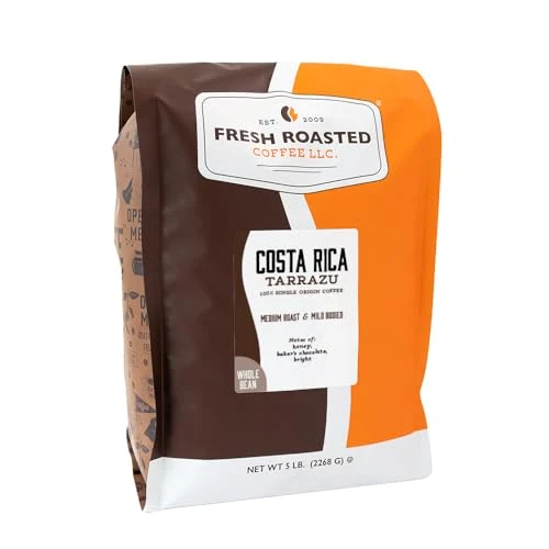 Advanced Costa Rican Tarrazu Whole Bean Coffee 80 Ounce Smart