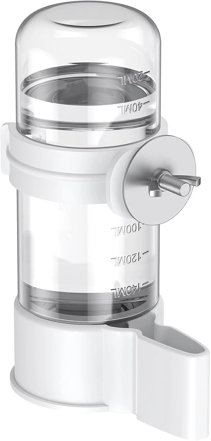 Natural Pawfly Bird Water Dispenser Automatic Water Feeder Plastic Cage Water Safe