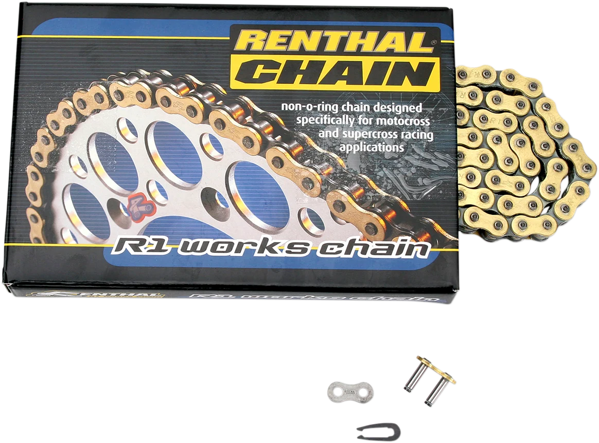 Advanced RENTHAL 428 R1 - Works Chain - 140 Links C277 Premium