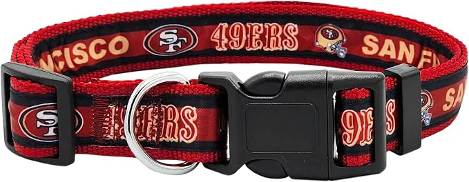 Classic New Improved Pets First NFL Licensed PET Collar- Heavy-Duty and Durable New Fast