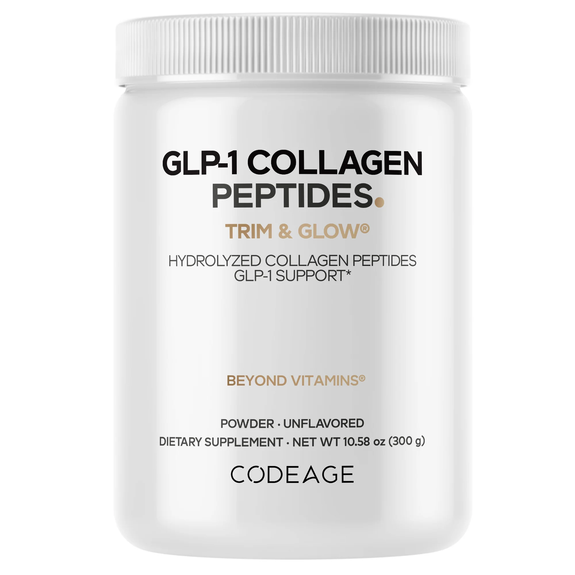 World-Class Codeage GLP-1 Collagen Traditional