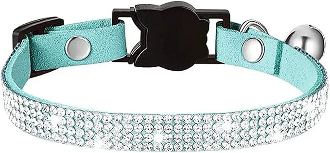 Exceptional Cat Collars Rhinestone for Girl Cats Bling Kitten Flower Adjustable Breakaway Next-Generation