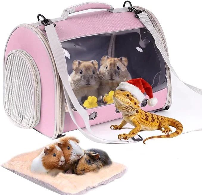 Official Lizard Travel Carrier Backpack Guinea Pig Backpack Carrier Space Capsule Elite