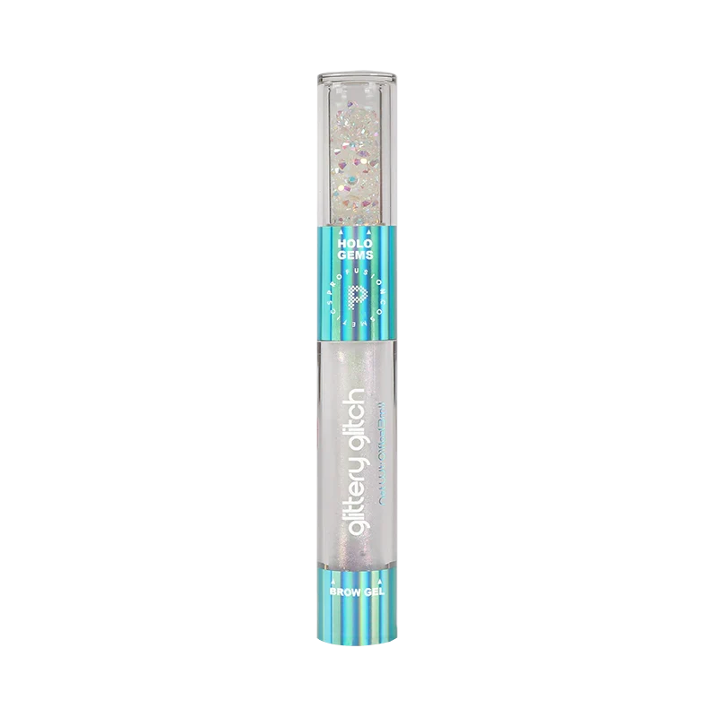 Professional Metachrome Glitter Glitch Holo Brow Gel Gems Trendy