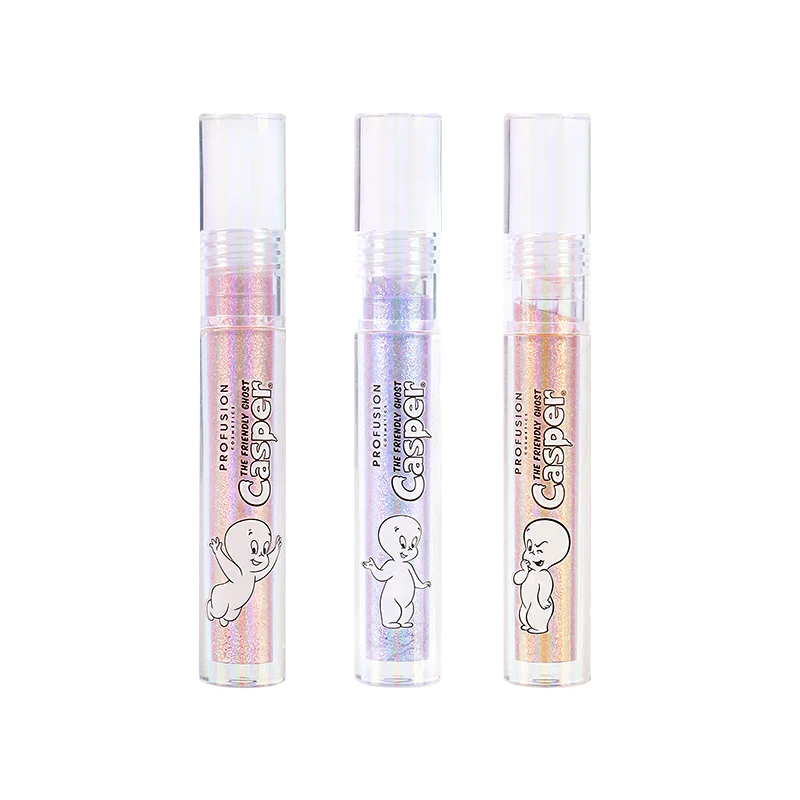 Environmentally Friendly Casper the Friendly Ghost The Ghostly Trio 3PC Glitter Lip Topper Superior