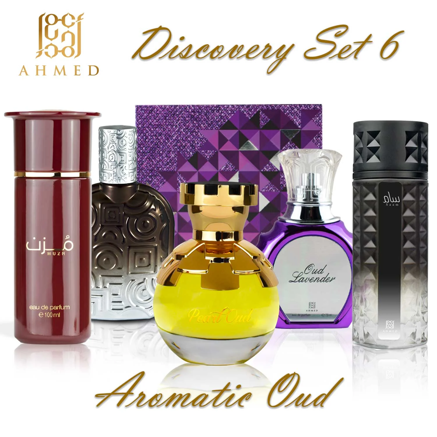 Eco-Friendly Al Maghribi EDP Discovery Set 6 Durable