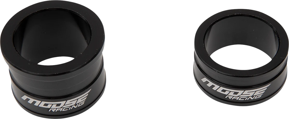 Original MOOSE RACING Fast Wheel Spacer - Front - Black - Yamaha W16-4306GB Advanced