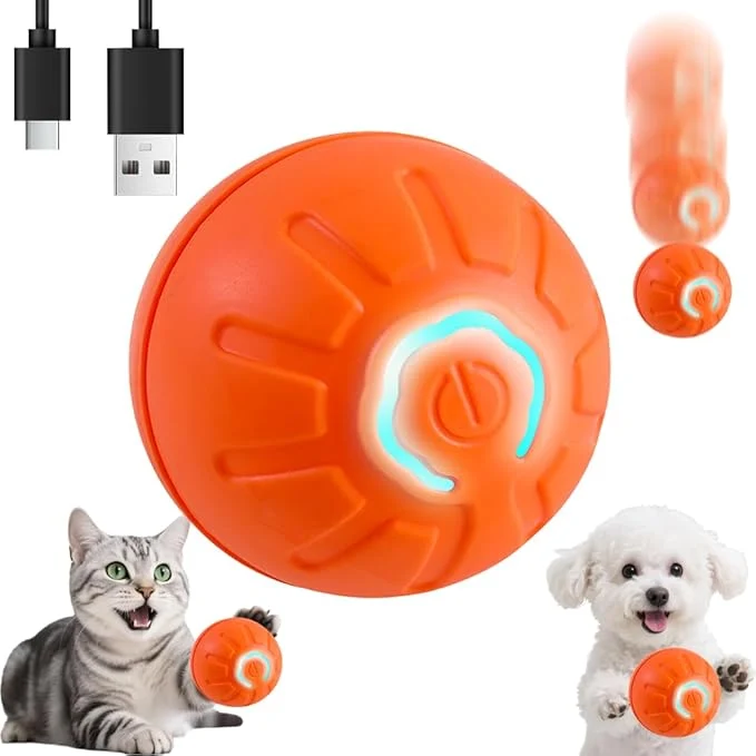Eco-Friendly BIONEMAGILI Interactive Self-Moving Pet Toy Ball Prestigious