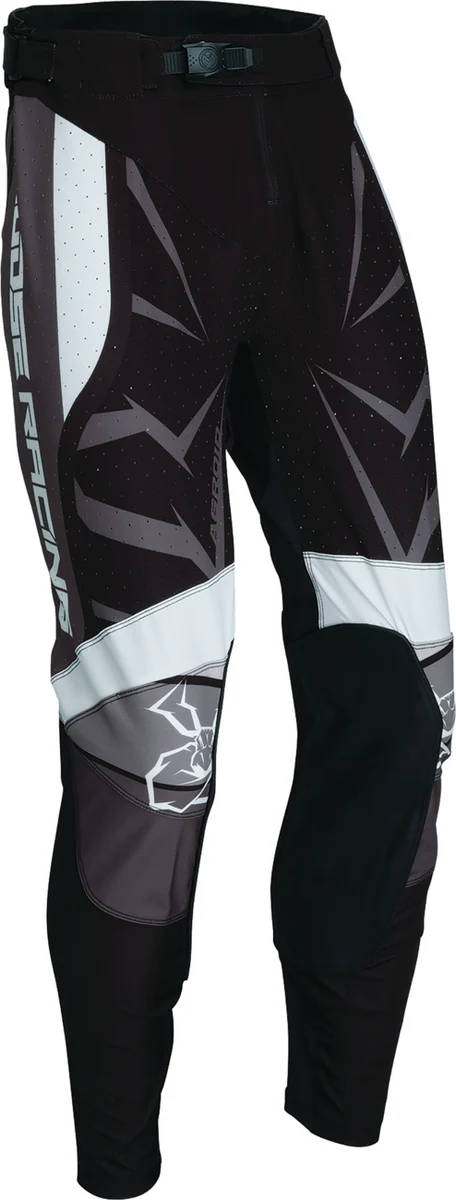 Safe MOOSE RACING Agroid Pants - Black White - 30 2901-11402 Official