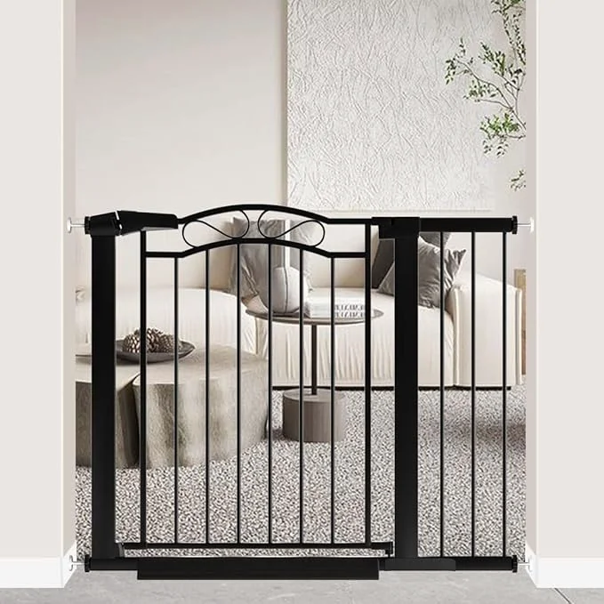 Traditional Fairy Baby 29.5 -40.5 Extra Wide Baby Gate Pressure Mount Long Dog Gates Professional