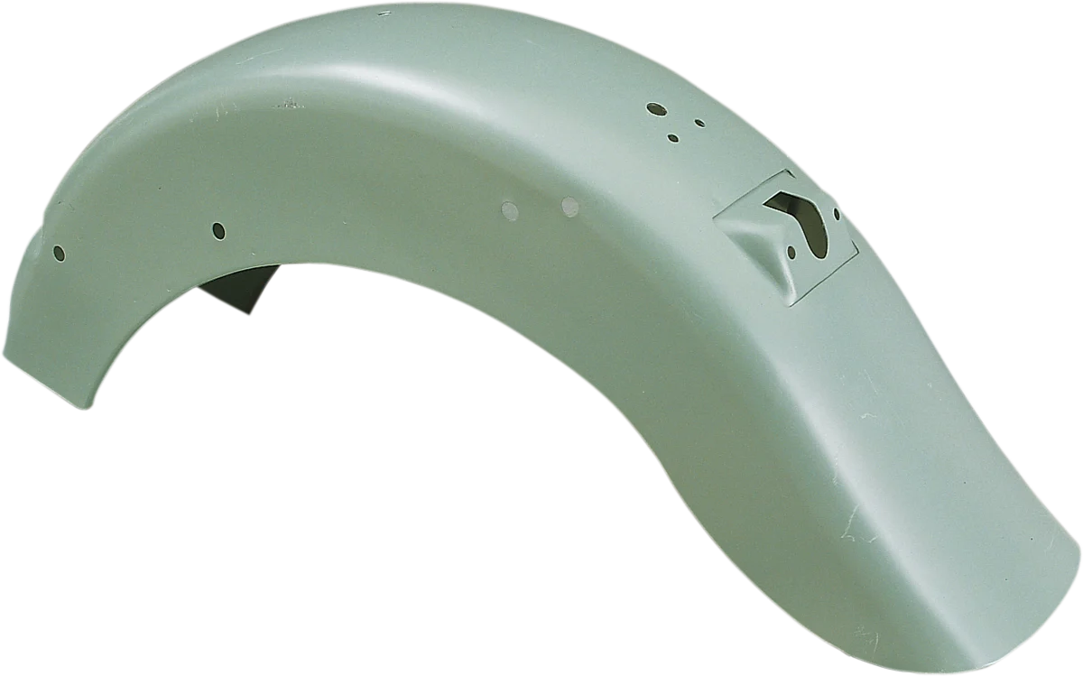Smooth DRAG SPECIALTIES OE Rear Fender - Raw Steel - '90-'95 FLSTF 74706AR Minimalist
