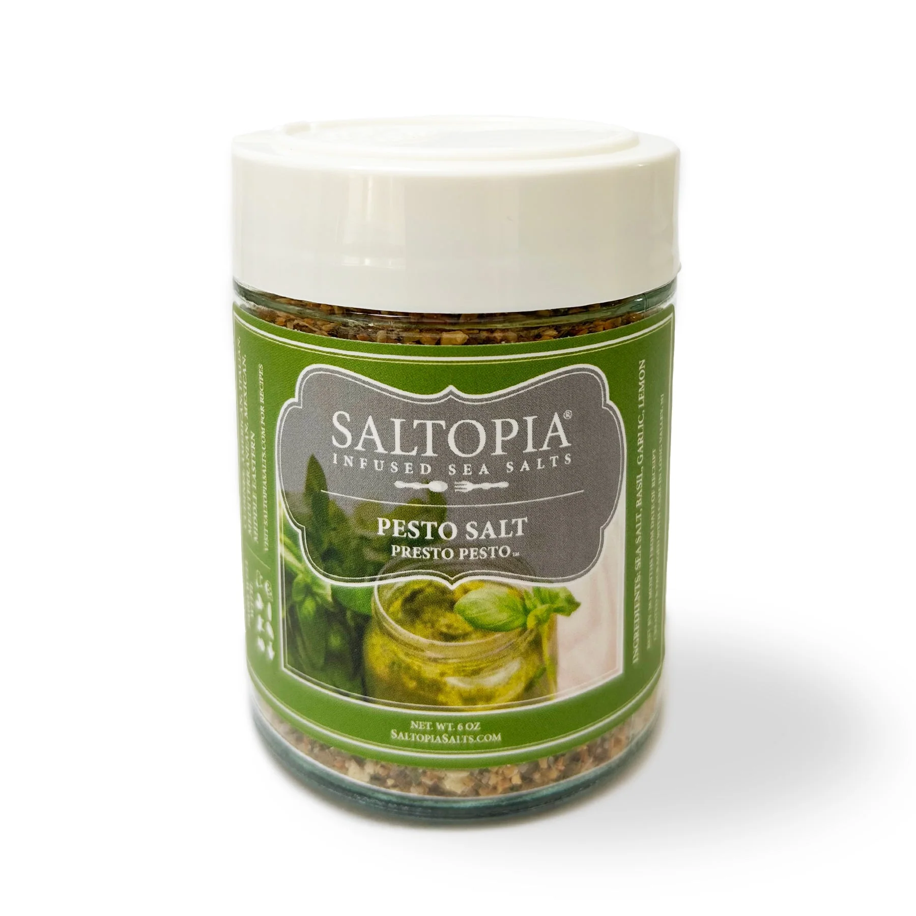 Advanced Basil Garlic Lemon Salt PRESTO PESTO User-Friendly